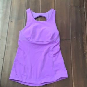 Lululemon Cut Back Tank Top Scoop Neck- Size 4